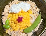 簡単にパパッと❗️父の日鶏そぼろ丼御膳🍺作り方9写真