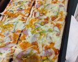 パン耳のビッグピザ作り方4写真