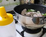 夕飯に！ネギの青い所と豚バラのレモンポン酢炒め作り方6写真
