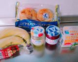 ＊バナナフルーツジャムサンドウィッチ＊作り方1写真