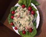 ほうれん草のポテトサラダ作り方5写真