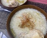 炊飯器で簡単！手羽元出汁のサラサラお粥作り方2写真