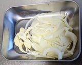 牛肉と玉ねぎのポン酢炒め作り方1写真
