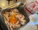 超簡単！真鯛と豆腐のピカタ風炒め作り方1写真