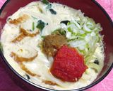 私のズボラ小田巻蒸し(うどん入り茶碗蒸し)レンジ作り方8写真