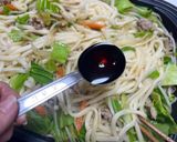 おかずつゆで、簡単出汁焼きうどん4人分作り方10写真