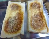 胡麻たっぷり♡黒蜜・塩トースト作り方1写真