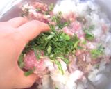 挽肉ボールピーナッツソース煮込み作り方2写真