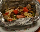 あさりとベーコンのホイル焼き作り方5写真