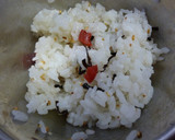 ほろほろチーズon和風トマトスープ飯作り方2写真