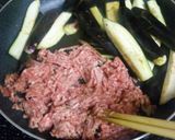 茄子とひき肉のチーズトマト作り方4写真
