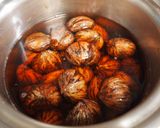 ✿栗の渋皮✿紅茶煮✿作り方6写真