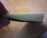 簡単！なすの皮だけ！カレー味きんぴら作り方1写真