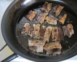 カリカリ豚とチーズの豆乳つけ麺作り方4写真