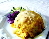 チョモランマオムライス☆山頂カルボナーラ作り方6写真