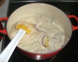 さつま芋と鶏肉の豆乳みそグラタン作り方2写真
