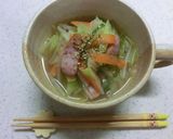 簡単！キャベツたっぷり野菜スープ作り方4写真