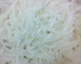 ぜんまいとコンニャクの煮物・ご飯のおかず作り方2写真