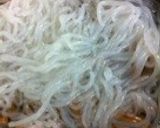 ぜんまいとコンニャクの煮物・ご飯のおかず作り方3写真