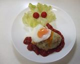 キューピー具のソース　チーズハンバーグ作り方5写真