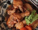 手羽元のやわらか黒酢煮作り方5写真