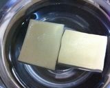 高野豆腐ときのこの卵とじ作り方1写真