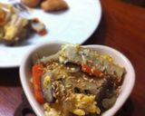 高野豆腐ときのこの卵とじ作り方7写真
