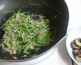 ツナと豆苗のヘルシー★ペペロンチーノ作り方4写真