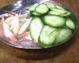 きゅうりの塩もみ作り方1写真