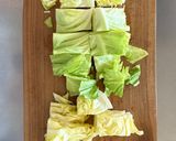 春キャベツとあさりの青汁蒸し作り方1写真