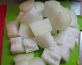おでんの素で★冬瓜と豚バラの煮物作り方1写真