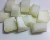 材料３つで！冬瓜と鶏挽肉のスープ作り方1写真