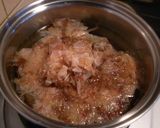 はんぺんと栗のお味噌汁作り方2写真