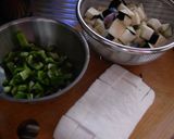 はんぺんと野菜のオムレツ作り方1写真