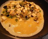 はんぺんと野菜のオムレツ作り方4写真