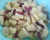たっぷりさつまいもバターケーキ作り方2写真