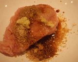 鶏肉ごま団子と魚河岸あげの和風スープ作り方1写真