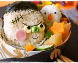 ＊キャラ弁＊ハロウィン★フランケン君♪作り方5写真