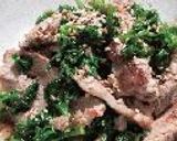 豚肉のパセリ炒め作り方3写真