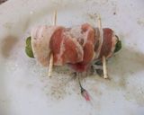 ピーマンチーズの豚巻き作り方3写真