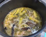 ワンパン！豚肉と茄子の和風高菜パスタ作り方3写真