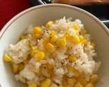 とうもろこしご飯とペペロン炒め作り方3写真
