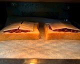 あんバター餅トースト作り方2写真