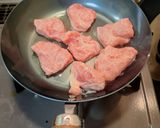 麹でやわらか！豚肉のオレンジ風味作り方4写真
