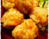 エビと蓮根のシャキシャキ揚げボール作り方4写真