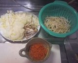 手軽に簡単♪水菜の冷製野菜炒め作り方1写真