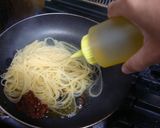 チーズとろけるドライトマトのパスタ作り方4写真
