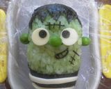 フランケン＆ドクロ★ハロウィンキャラ弁作り方4写真
