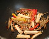 野菜たっぷり！きんぴら風♪チャプチェ作り方8写真