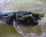 ケロヨンの時短命！青菜棒作り方1写真